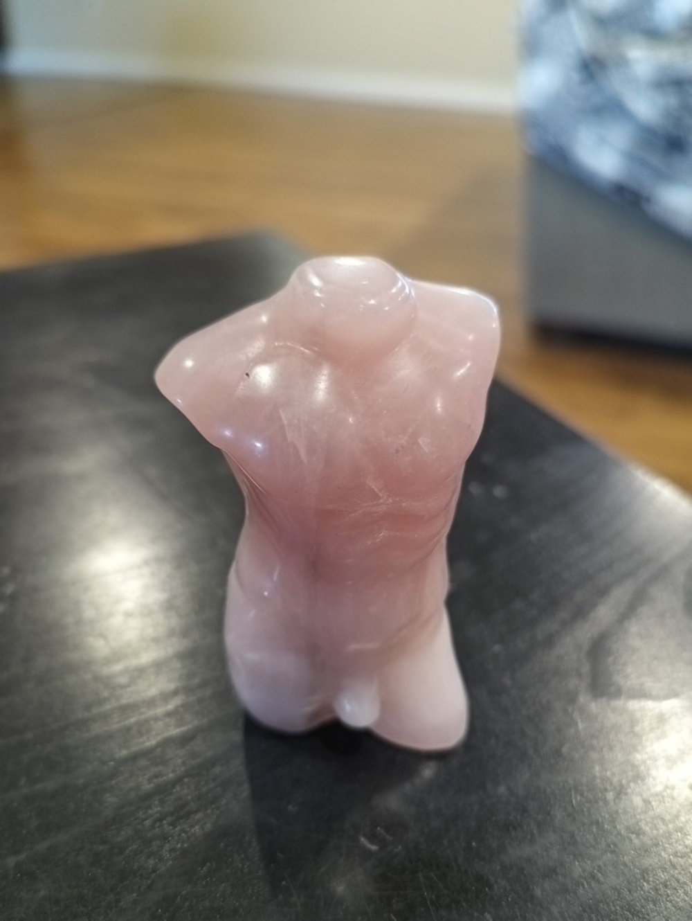 Rose Quartz Crystal Man Body
